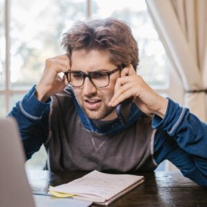 man confused about fun accessory details online